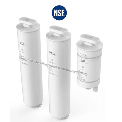 Reverse Osmosis Water Filtration Purification System, 3 Stage RO Water Filter, 3: 1 Low Drain Ratio