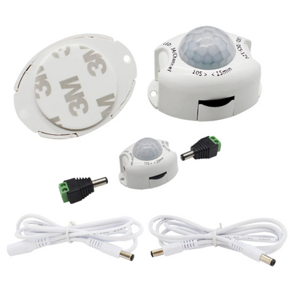 PIR Motion Sensor Light Switch DC 5V 12V with Timer