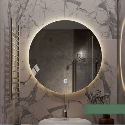 Waterproof Round LED ILLUMINATED Bathroom Mirror