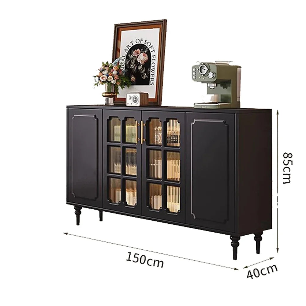 Modern Nordic Aesthetic Living Room Cabinets Organizer