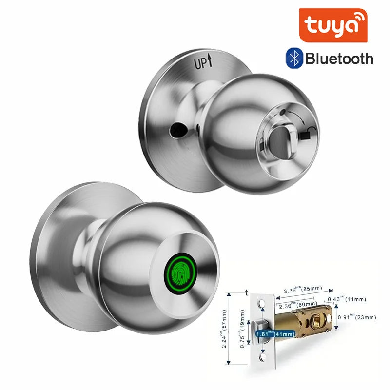 Biometric Fingerprint / Password/ APP/ Card/ Smart Door Lock - Keyless Security