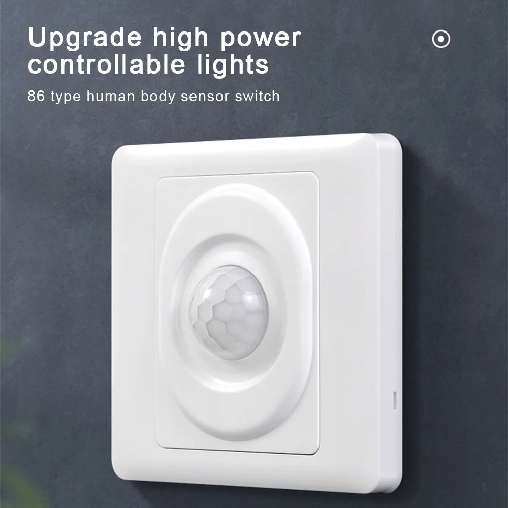 220V Indoor/ Outdoor LED Motion Sensor Light Switch