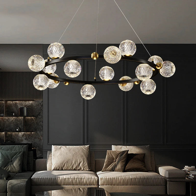 Modern LED Pendant Lights for Home  with Remote Dimming Capabilities and App-Controlled Dimming