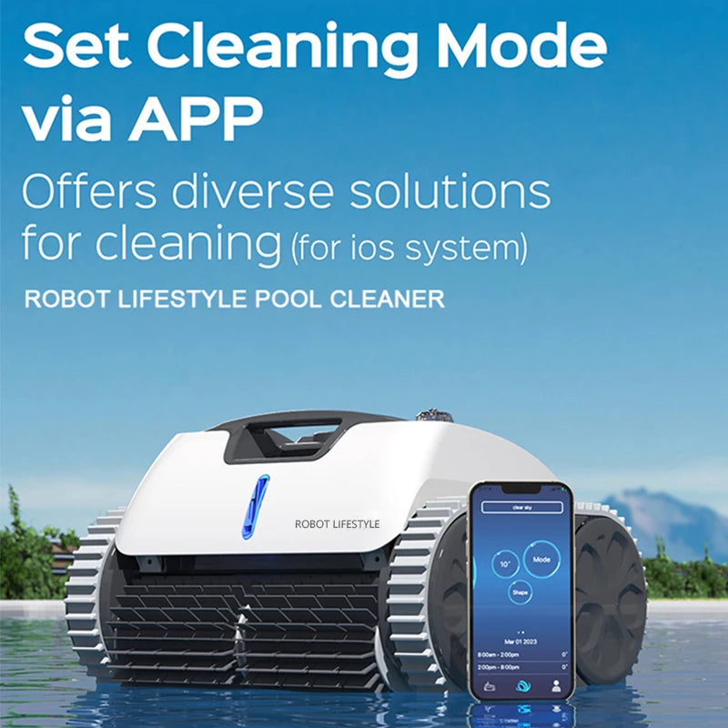 Smart Robotic Swimming Pool Cleaner 3312 Pro - WiFi App Control