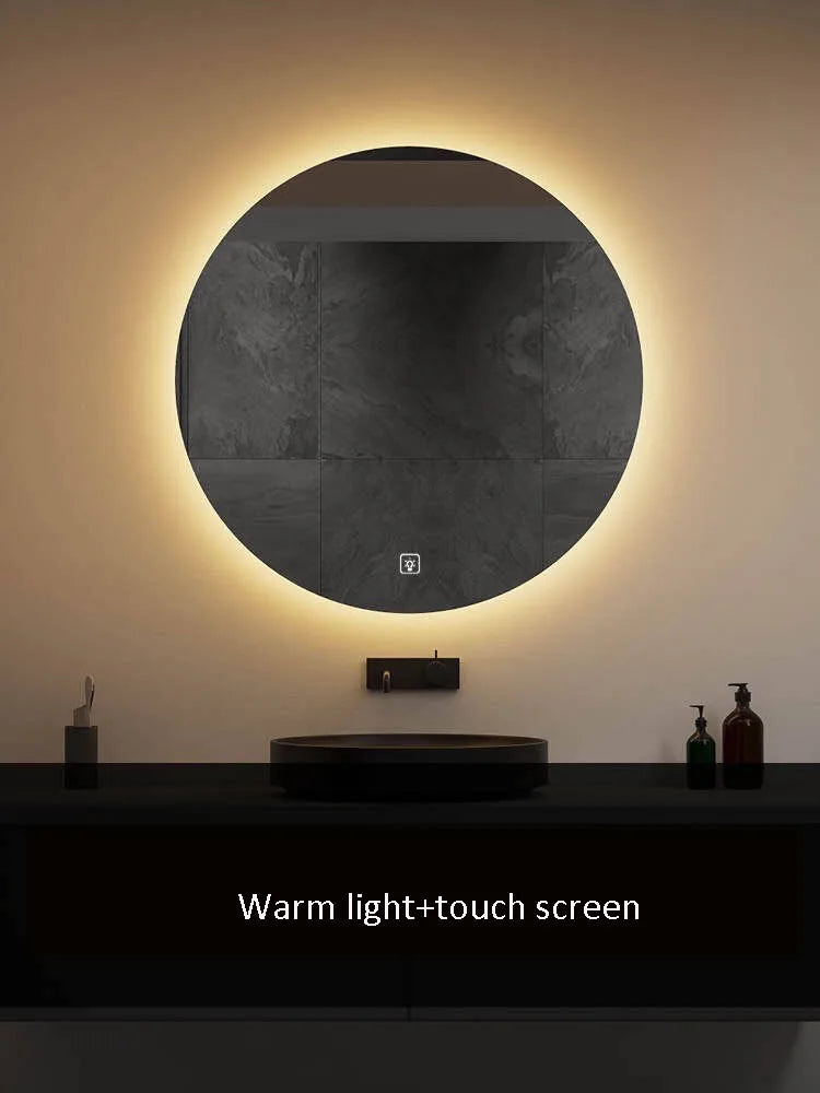 Waterproof Round LED ILLUMINATED Bathroom Mirror