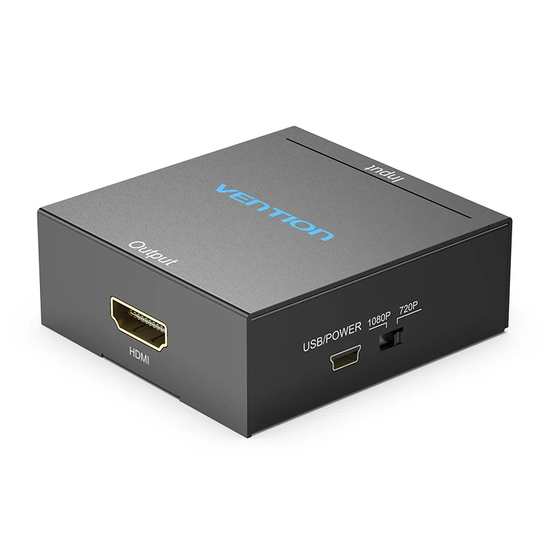 HDMI Adapter HDTV 1080P Video Composite Converter AV2 HDMI RCA To HDTV CVSB L R Video Scaler Converter Box