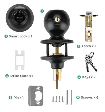 Biometric Fingerprint / Password/ APP/ Card/ Smart Door Lock - Keyless Security