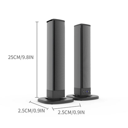 Powerful Soundbar Audio System TV PC Computer Subwoofer Wireless Home Theatre Speaker Wireless Soundbar with Subwoofer