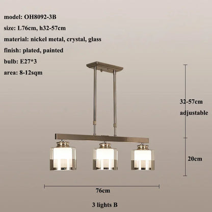 Modern LED Hanging Chandelier - Pendant Lighting for Home