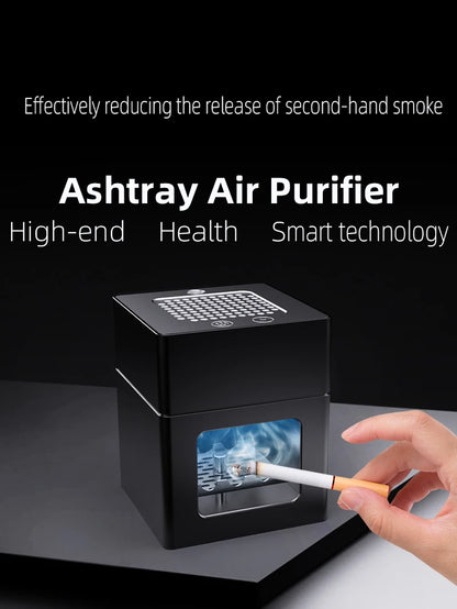 Smoke Removal Air Purification Ashtray Purification Practical Automatic Purifier