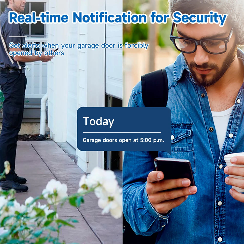 Smart Voice and AppbGarage Door Controller - WiFi Automatic Opener