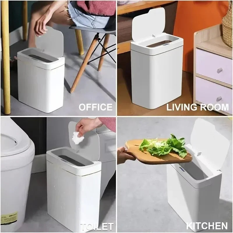 15L Smart Sensor Trash Can - Non-Contact &amp; Eco-Friendly