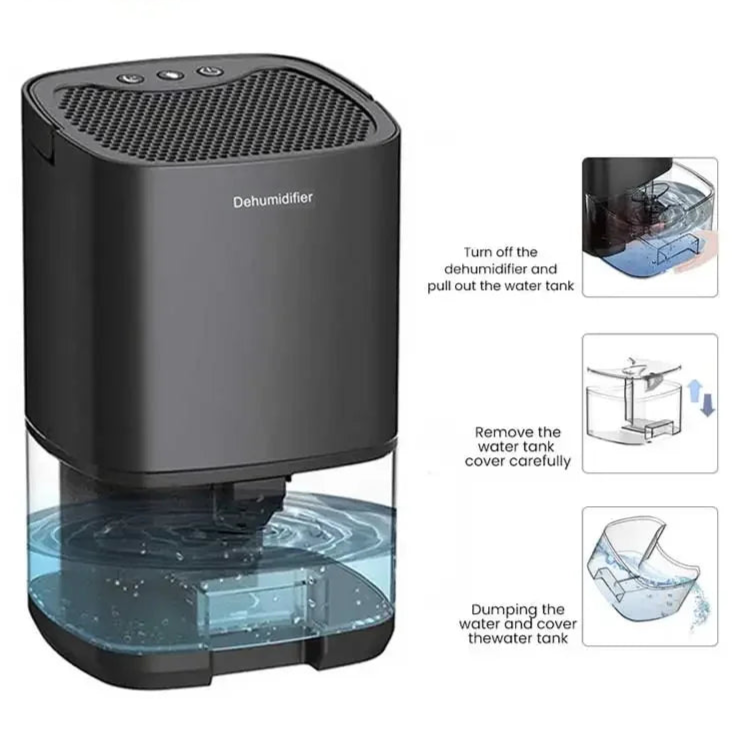 Portable Air Dehumidifier for Home &amp; Office