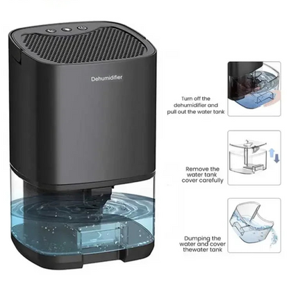 Portable Air Dehumidifier for Home &amp; Office