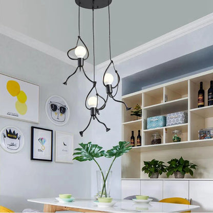 Vintage LED Chandelier for creative spaces