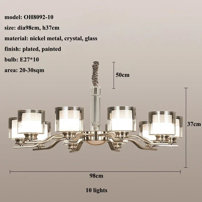 Modern LED Hanging Chandelier - Pendant Lighting for Home