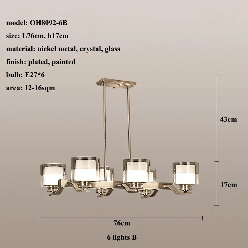 Modern LED Hanging Chandelier - Pendant Lighting for Home