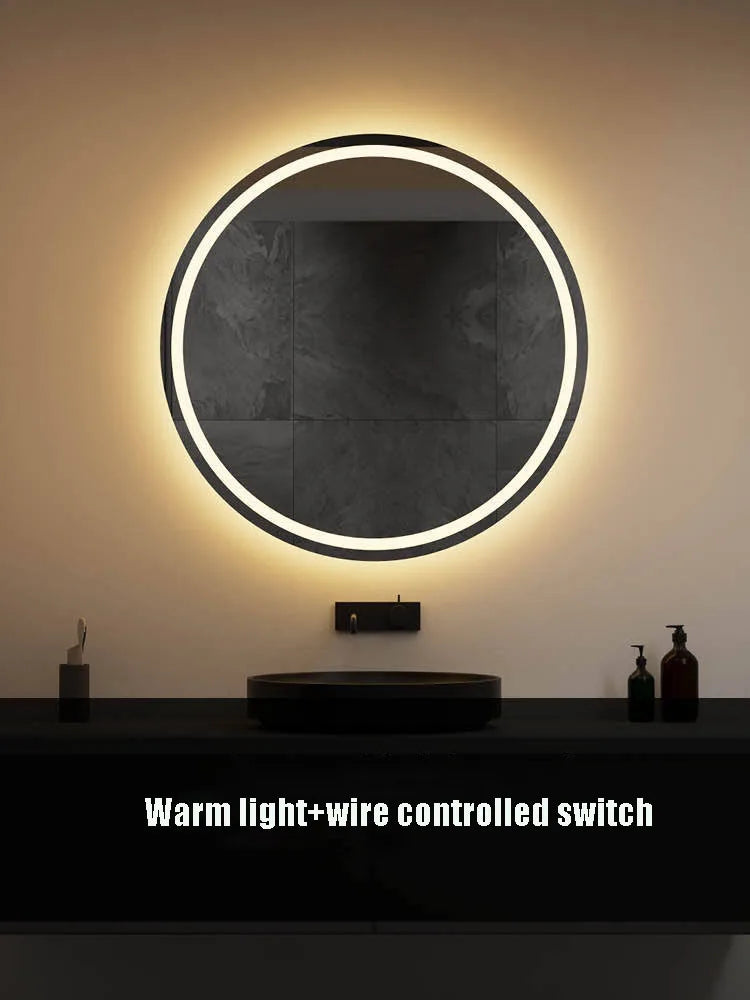 Waterproof Round LED ILLUMINATED Bathroom Mirror