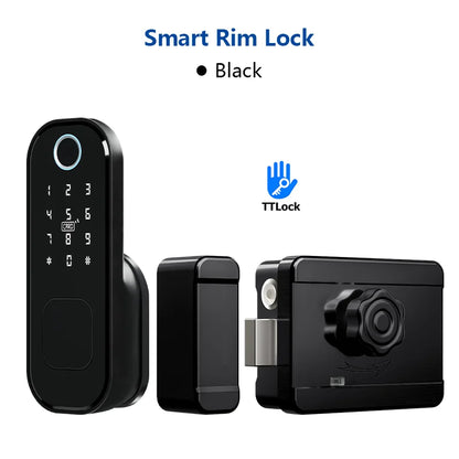 Long Life R5 PRO Waterproof Fingerprint Smart Lock with Remote Control; Easy Installation