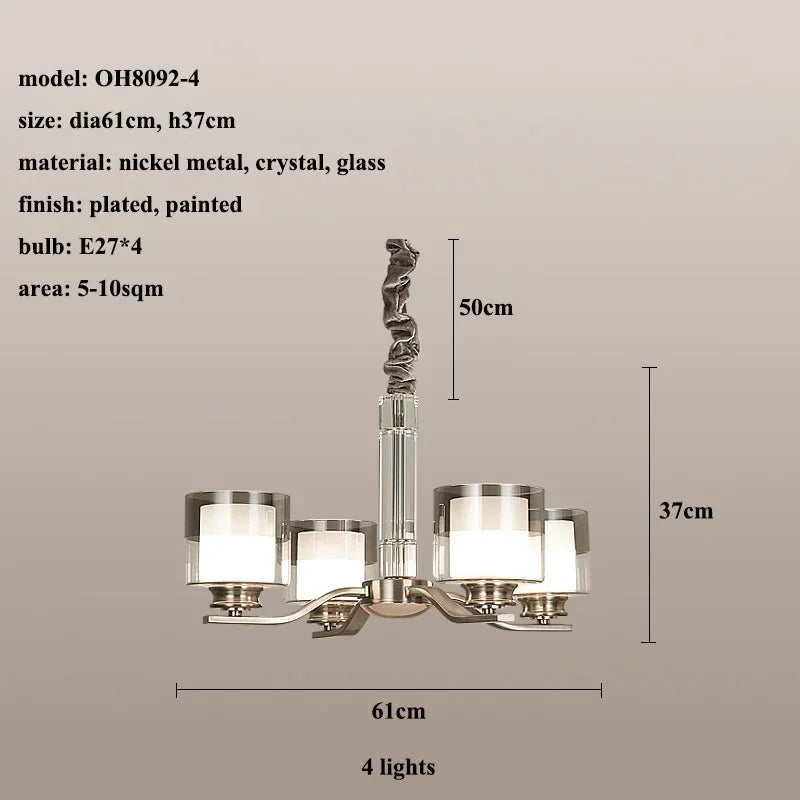 Modern LED Hanging Chandelier - Pendant Lighting for Home