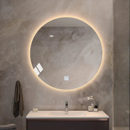 Waterproof Round LED ILLUMINATED Bathroom Mirror