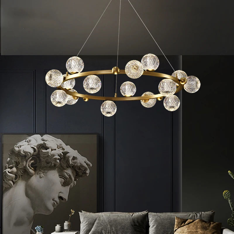 Modern LED Pendant Lights for Home  with Remote Dimming Capabilities and App-Controlled Dimming