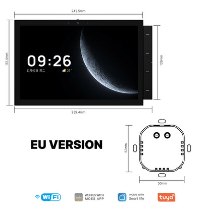 All-in-One Control Smart Home Control Panel 10.1&quot; Touch Screen with Remote Access