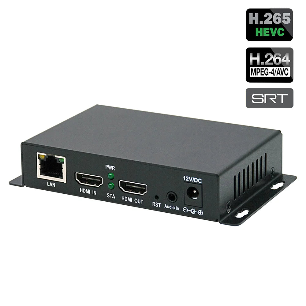 1080P HDMI to IP SRT Encoder for Live Streaming