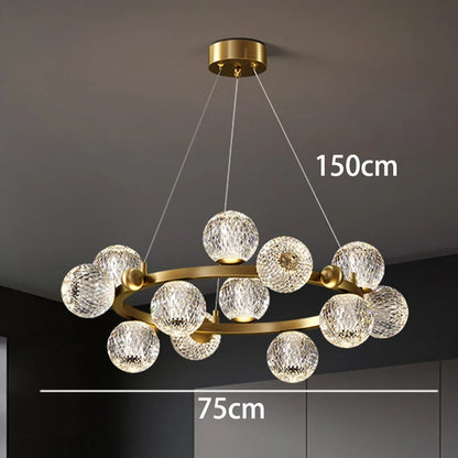 Modern LED Pendant Lights for Home  with Remote Dimming Capabilities and App-Controlled Dimming