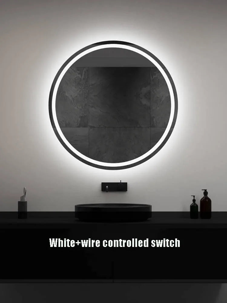 Waterproof Round LED ILLUMINATED Bathroom Mirror