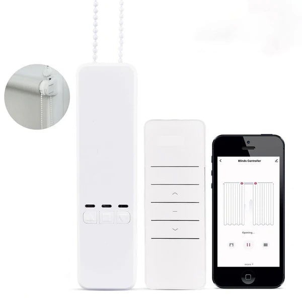 Smart Electric Curtain Control with Smart Home Automation, Google and Alexa Voice, App and Remote Control